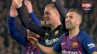O resumo da vitória do Barcelona que lhe dá o 26.º título