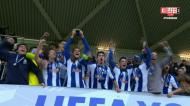 Veja a festa dos juniores do FC Porto na Youth League