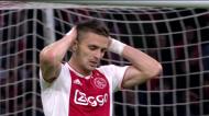 Ajax perto do 2-0: remate de Tadic ao lado