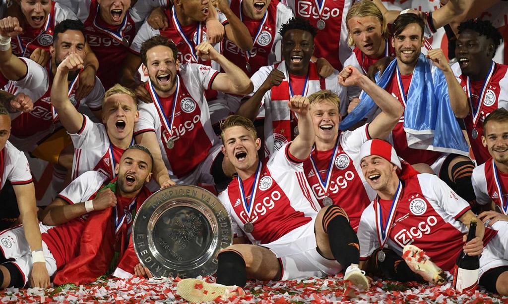 Ajax é campeão holandês 