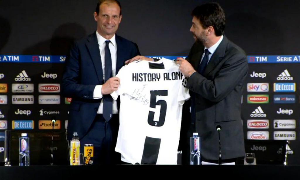 Allegri (foto Juventus)