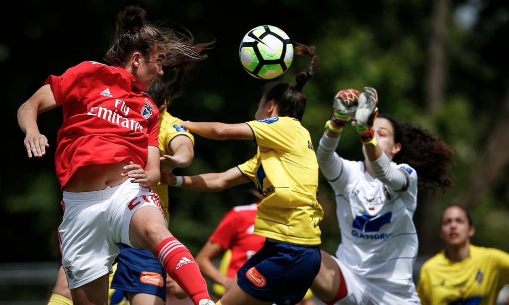 Futebol feminino: Benfica-Valadares Gaia