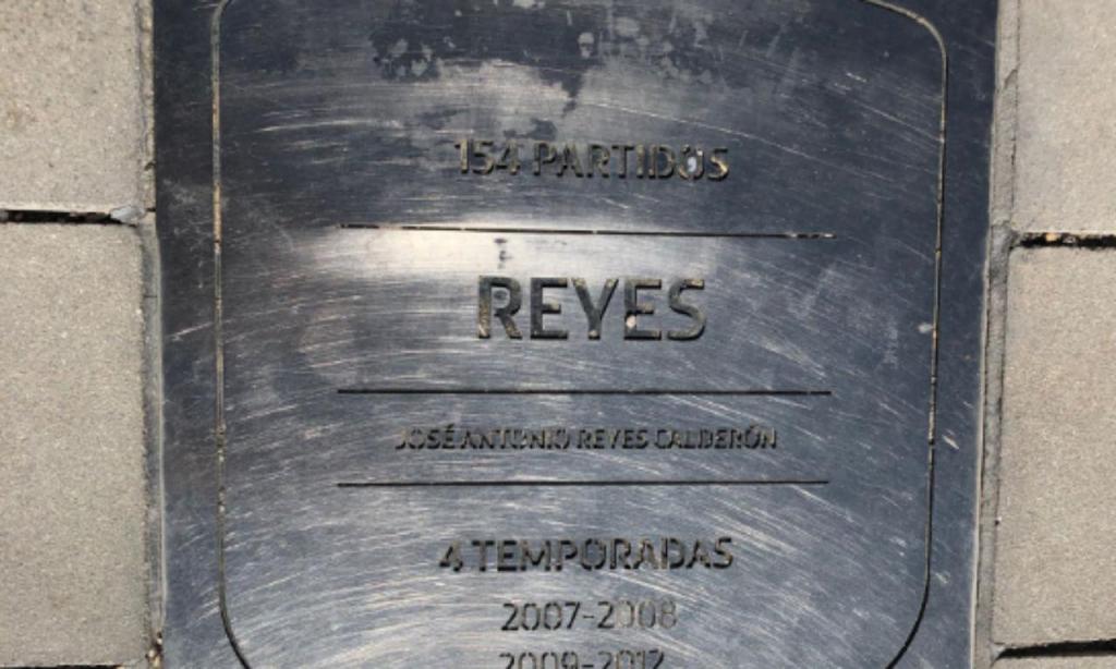 Homenagem do Atlético Madrid a Reyes