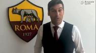 VÍDEO: o primeiro dia de Paulo Fonseca como treinador da Roma