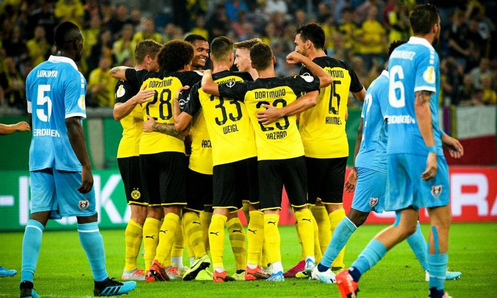 Dortmund em frente na Taça da Alemanha