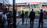 AZ Alkmaar: o colapso da cobertura do estádio