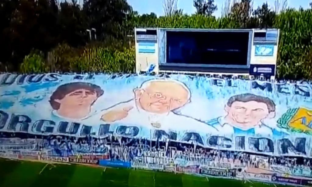 Maradona, Papa e Messi