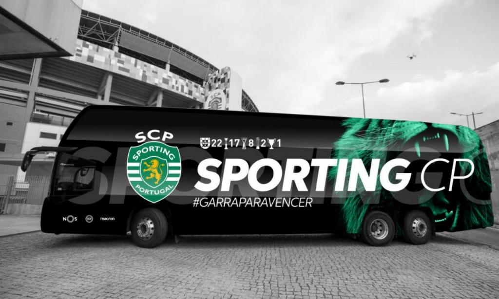 Votação para o design do autocarro do Sporting (foto Sporting)
