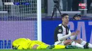 VÍDEO: guarda-redes do Lokomotiv assistido após lance com Ronaldo