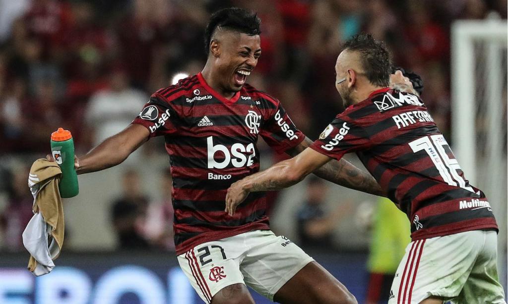 Flamengo na final da Libertadores (EPA)