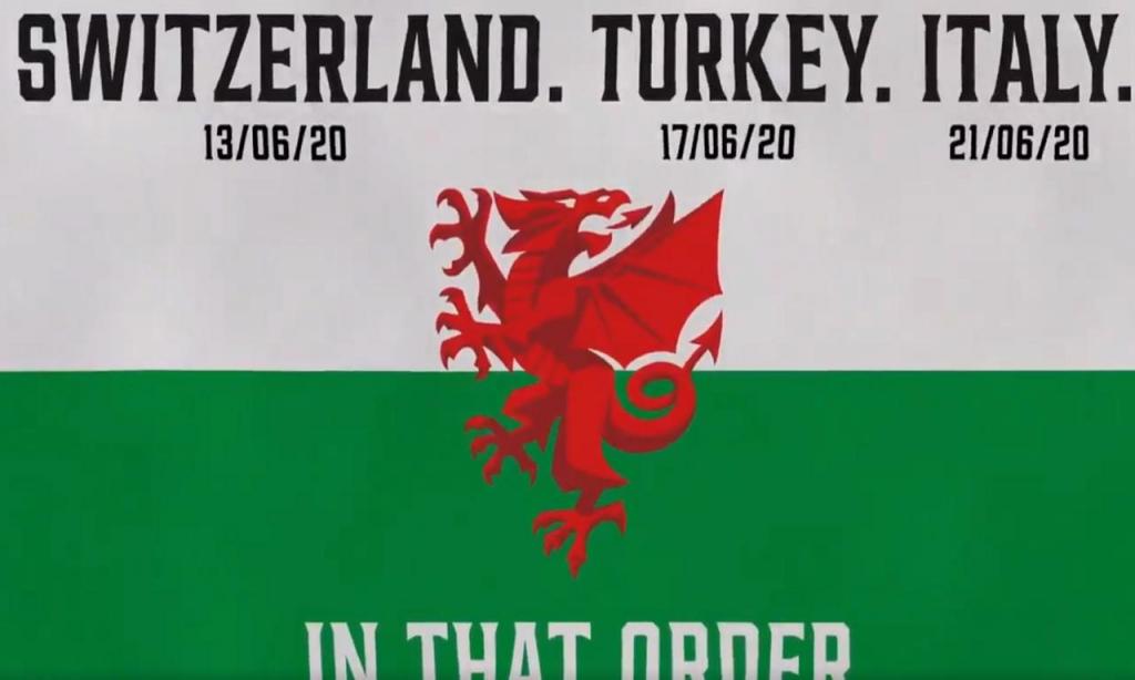 A nova bandeira do País de Gales 