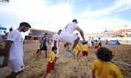 Futebol de praia: Portugal-Itália 