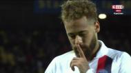 Neymar expulsa Pedro Mendes, marca golaço e manda calar público