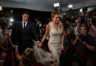 Festa de renovação dos votos de casamento de Luis Suarez e Sofia Balbi (EPA/Federico Anfitti)