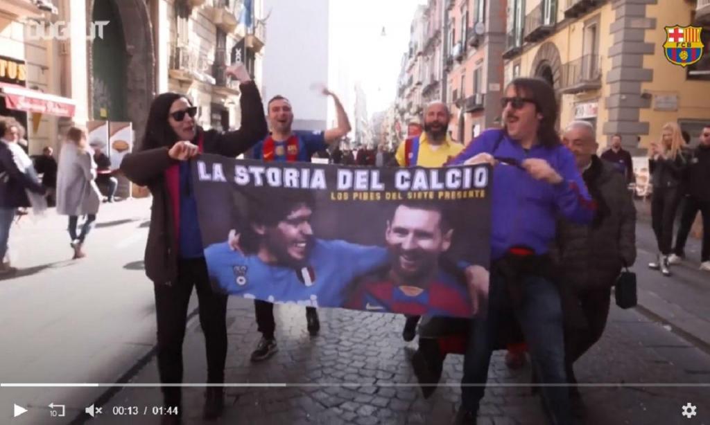 VÍDEO: os bastidores da estreia de Messi em Nápoles - CNN Portugal