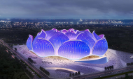 Guangzhou Evergrande apresenta projeto para o maior estádio do mundo de futebol (GZ Evergrande FC)