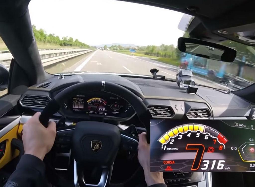Lamborghini Urus HGP com 950 cv (reprodução YouTube «MotorOli.de»)