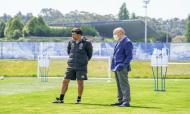 Pinto da Costa no Olival para assistir ao treino (FC Porto)