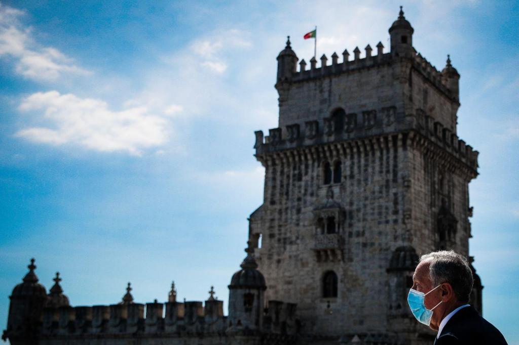 Marcelo Rebelo de Sousa visita Torre de Belém