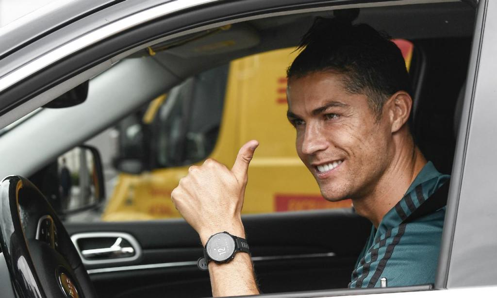 Cristiano Ronaldo voltou ao trabalho com a juventus (Fabio Ferrari/LaPresse via AP)
