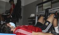 Benfica realizou testes físicos a sete jogadores jovens, da equipa B e dos sub-23 (Foto: SL Benfica)