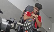 Benfica realizou testes físicos a sete jogadores jovens, da equipa B e dos sub-23 (Foto: SL Benfica)