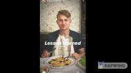 Uma lady na mesa: De Ligt aprendeu a comer depois de vídeo de Cuadrado