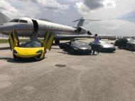 McLaren Spider, Lamborghini Huracán, Porsche 911 e Rolls-Royce Wraith