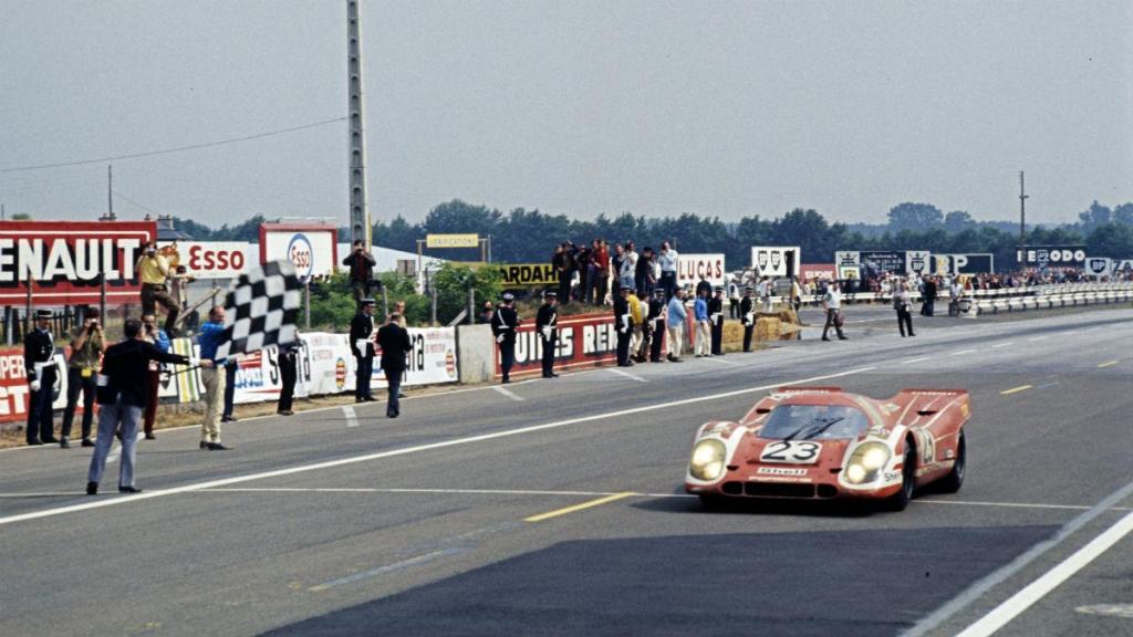 Porsche 917 KH vence as 24 Horas de le Mans de 1970