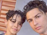 Cristiano Ronaldo e Cristianinho