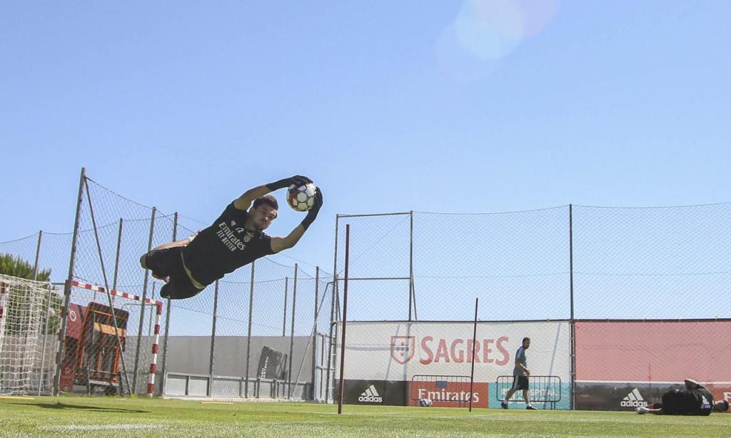 Benfica treinou no Seixal