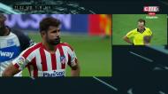 Llorente arranca penálti e Diego Costa dobra a vantagem do At. Madrid