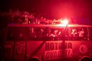 Slavia Praga festejou bicampeonato nas ruas