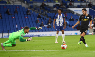 Brighton-Manchester City: Bernardo Silva regressa aos golos meio ano depois (AP)