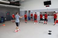 Juniores do Benfica regressaram ao trabalho