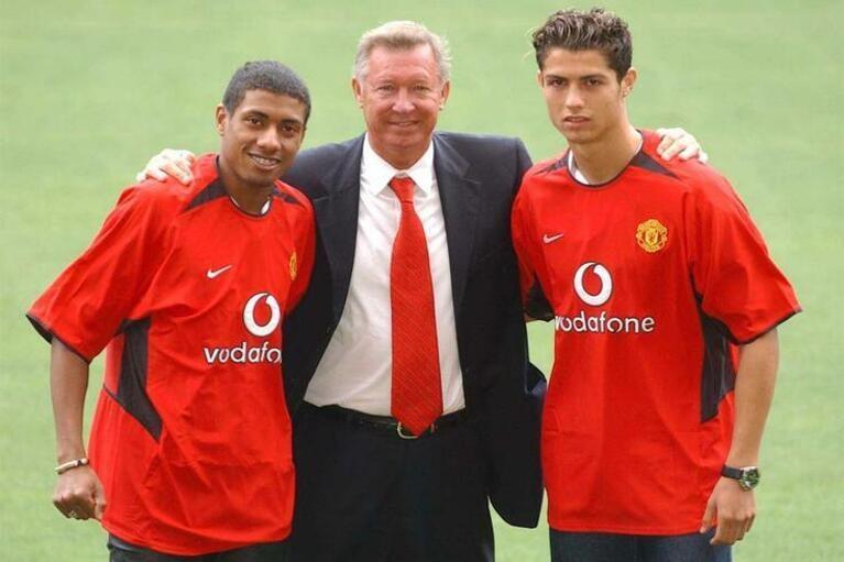 Ferguson e Ronaldo