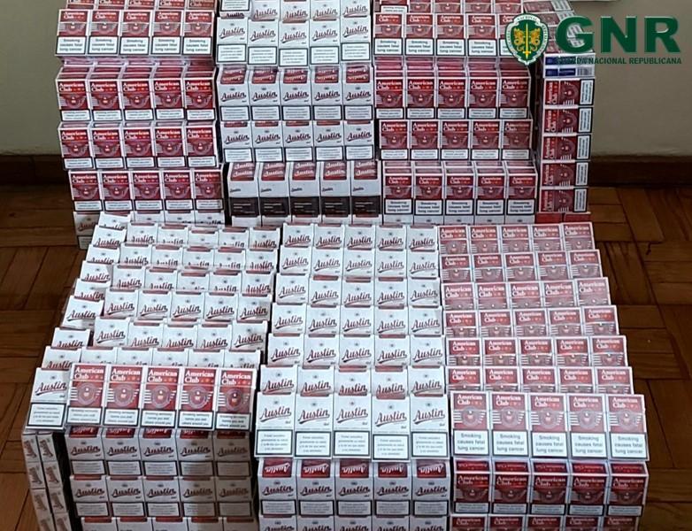 GNR apreende 40 mil cigarros contrafeitos no Porto