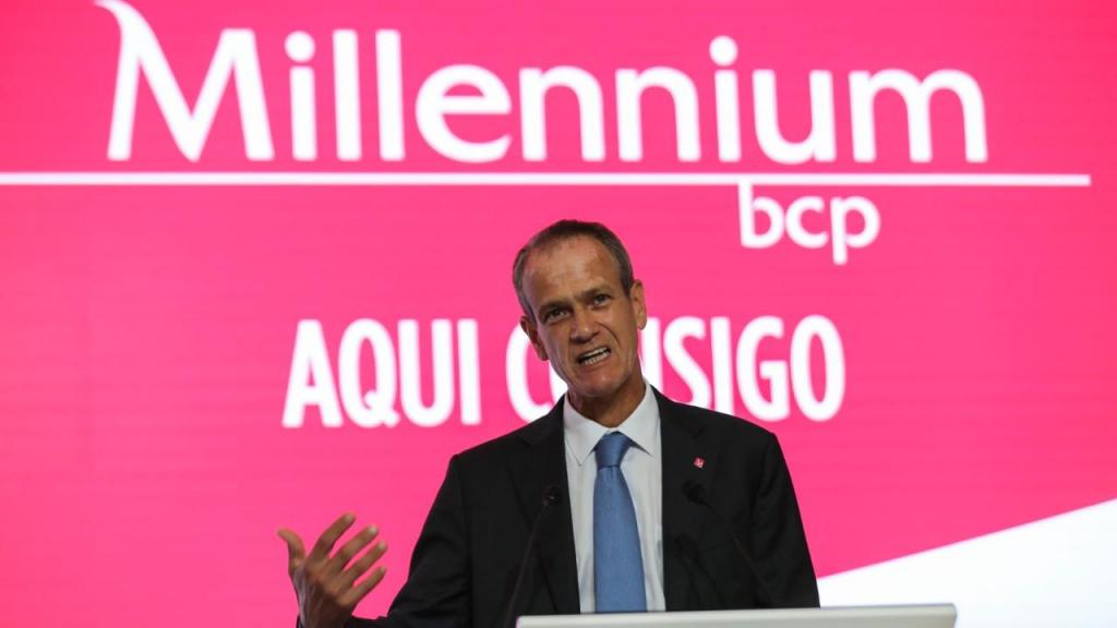 Miguel Maya, presidente do Millennium BCP