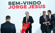 Jorge Jesus apresentado no Benfica (Lusa)