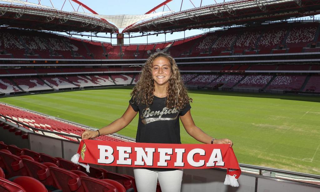 Matilde Fidalgo (twitter do Benfica)