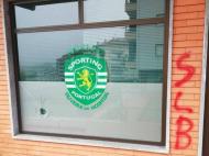 Núcleo Sportinguista de Oliveira do Hospital vandalizado