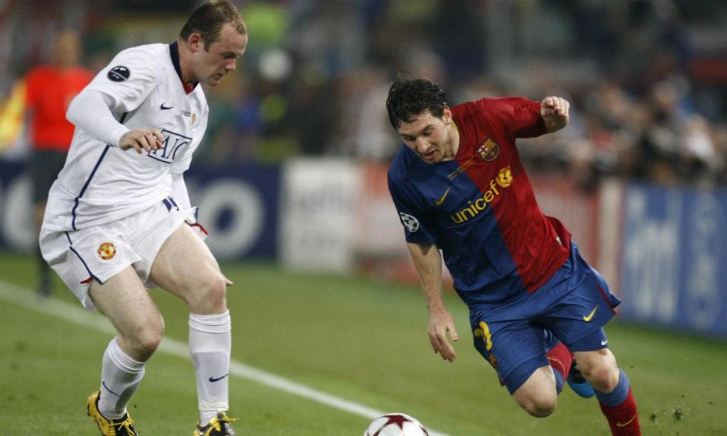 Messi e Rooney (AP)