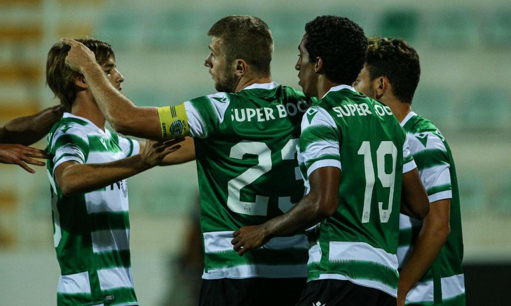Sporting venceu Portimonense por 2-1 (fotos SCP)