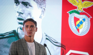 Darwin Nuñez apresentado como reforço do Benfica (Rui Minderico/LUSA)