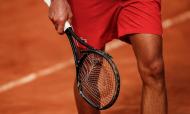 Novak Djokovic parte raquete em Roma (EPA)