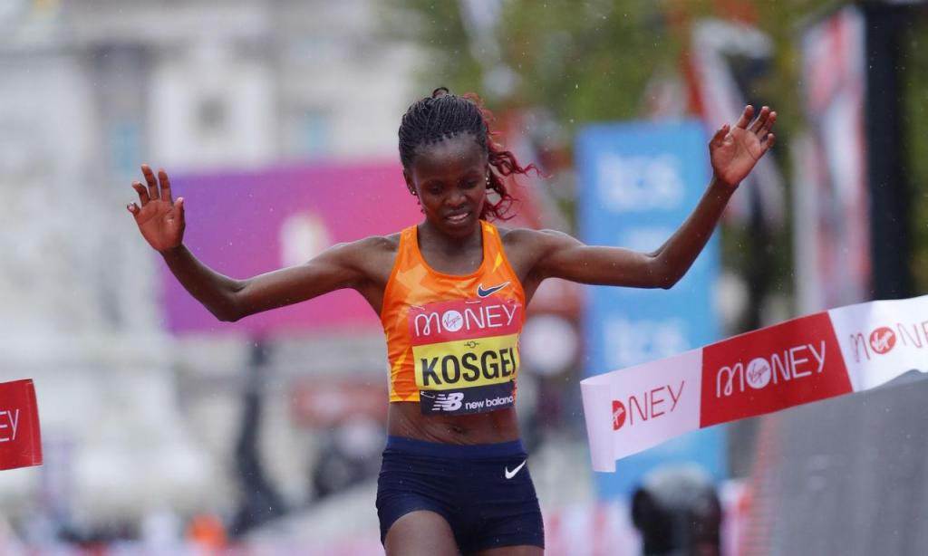 Brigid Kosgei venceu maratona de Londres