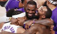 LA Lakers batem Heat e sagram-se campeões da NBA (EPA/ERIK S. LESSER)
