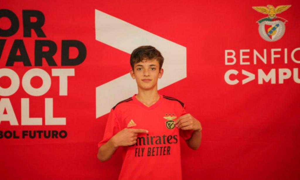 André Gomes assinou pelo Benfica aos 14 anos