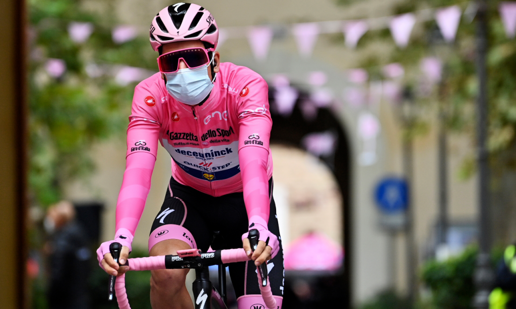 João Almeida na 13.ª etapa do Giro (Massimo Paolone/AP)