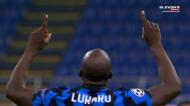 Lukaku dá vantagem ao Inter